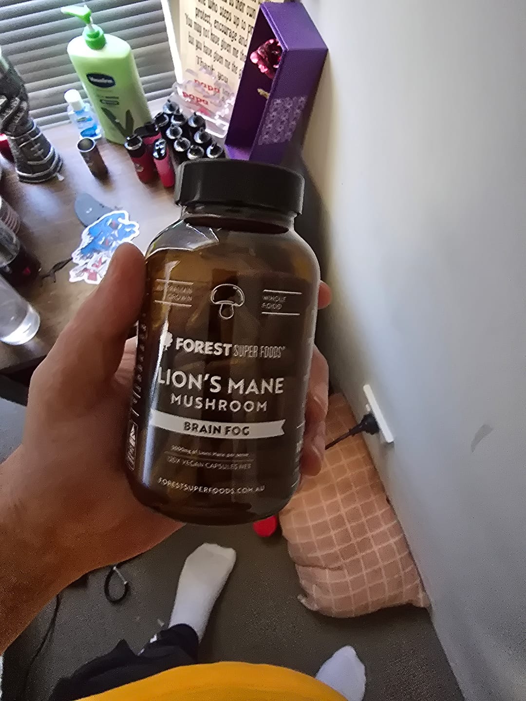 Customer photo review of Mini Pure Ashwagandha Root Capsules