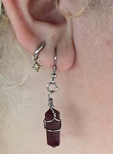 Customer photo review of Icy North Star Charm