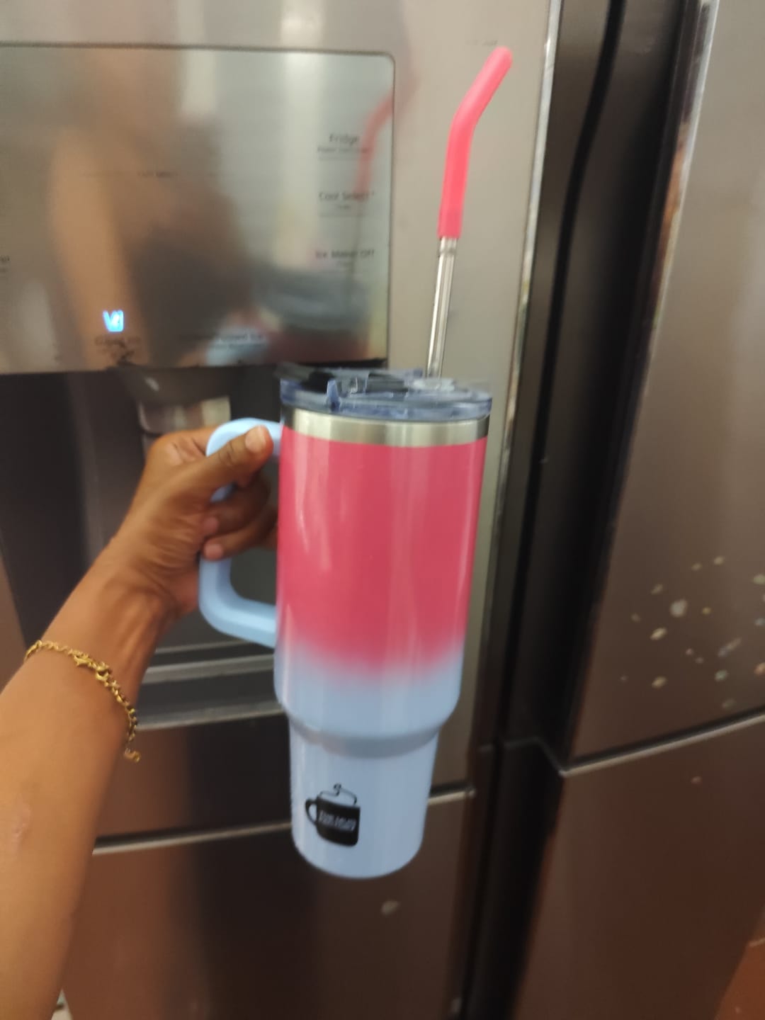 Customer photo review of Shiny Bottle - Gobelet isotherme