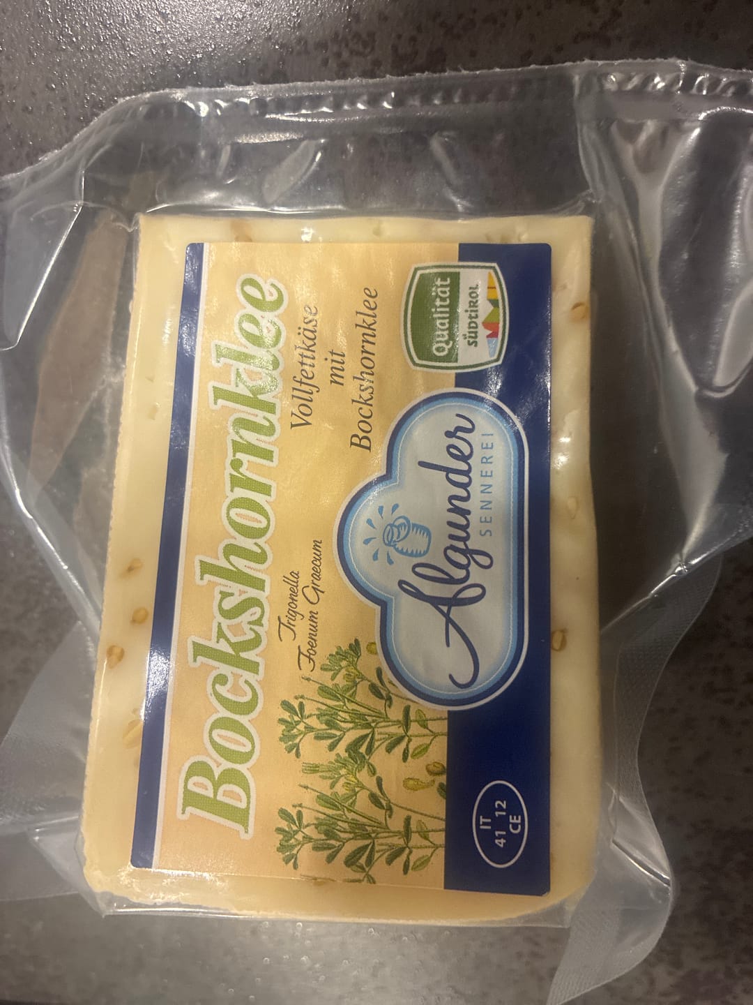 Customer photo review of Schnittkäse Bockshornklee