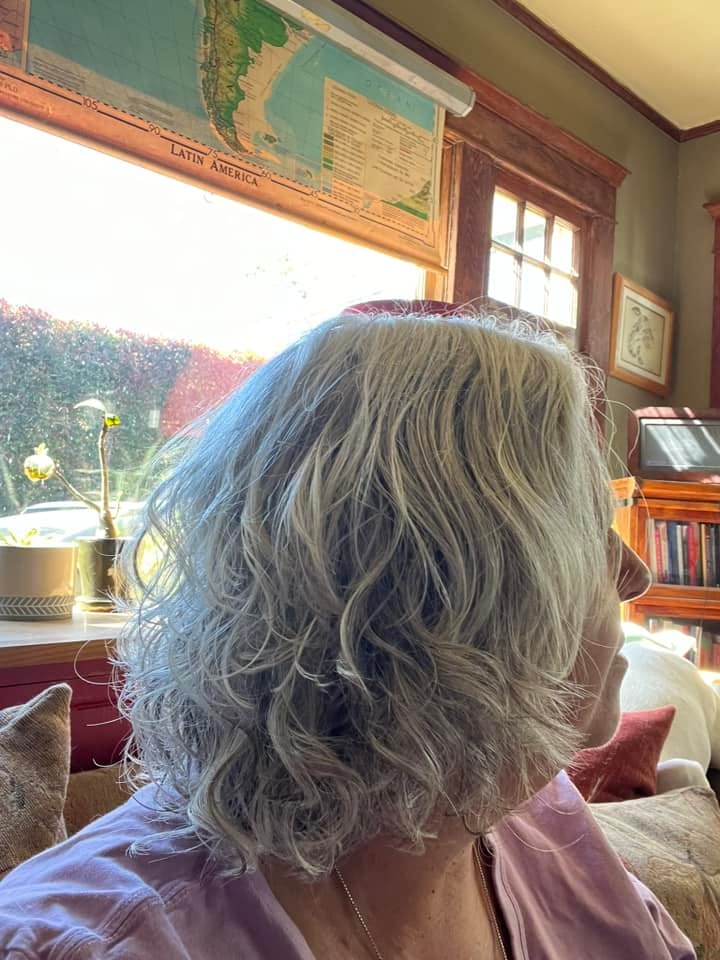 Customer photo review of Purple Rain Conditioner Bar