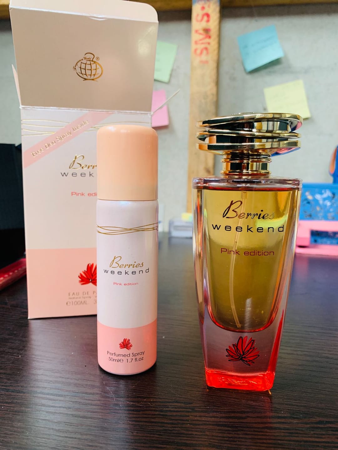 Customer photo review of Berries Weekend pink edition 100ml