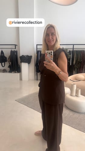 Customer photo review of Σετ γιλέκο και παντελόνι