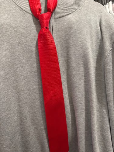 Customer photo review of Barry. Wang Mens Paisley Tie Silk Navy Blue Necktie Hanky Cufflinks Set for Men Formal