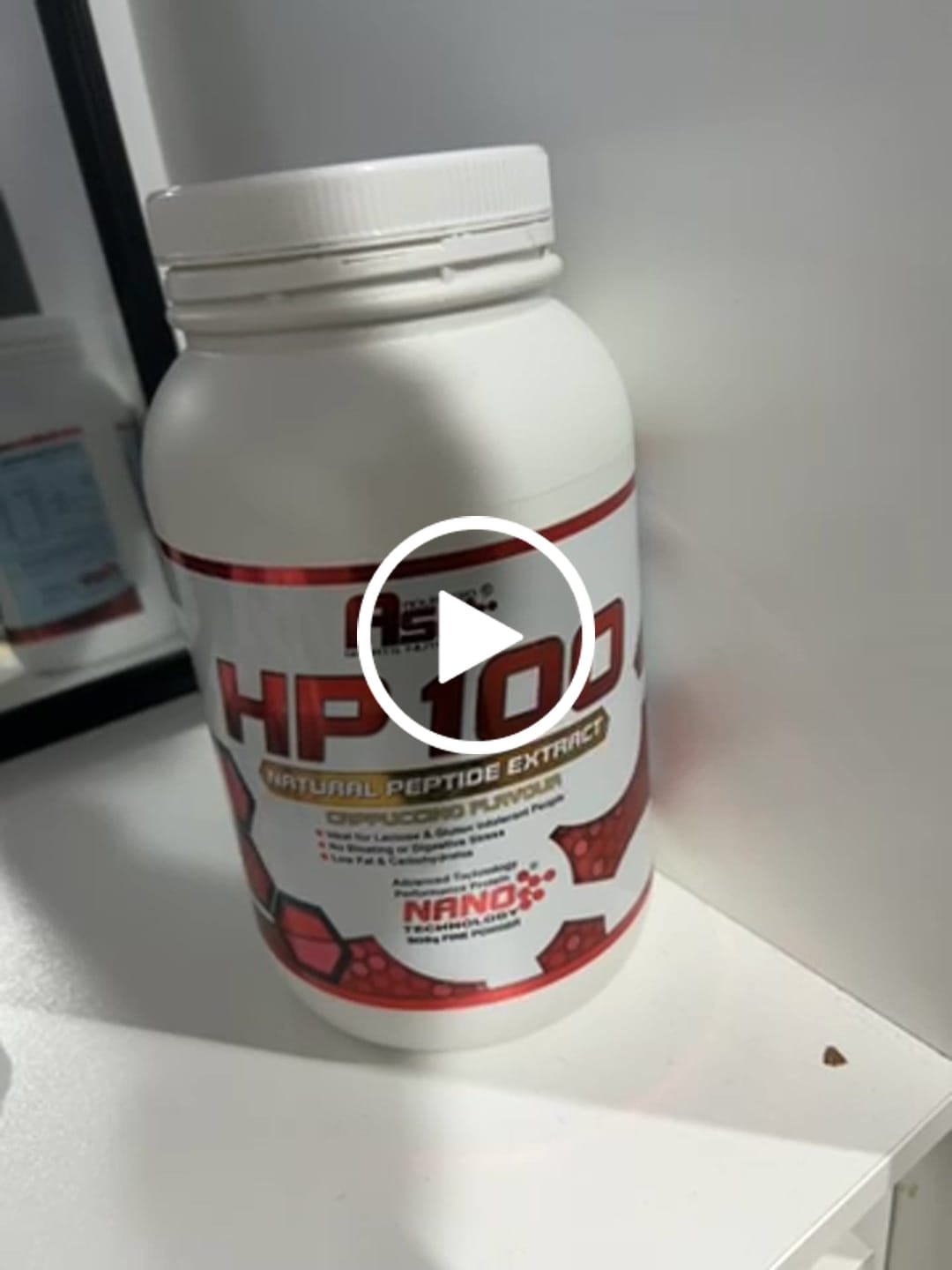 Customer video review of HP-100 Hydrolysed Protein 100%