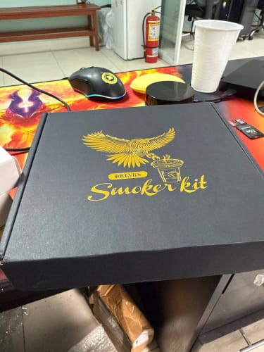 Customer photo review of Skull Cocktail Smoker Pro Kit