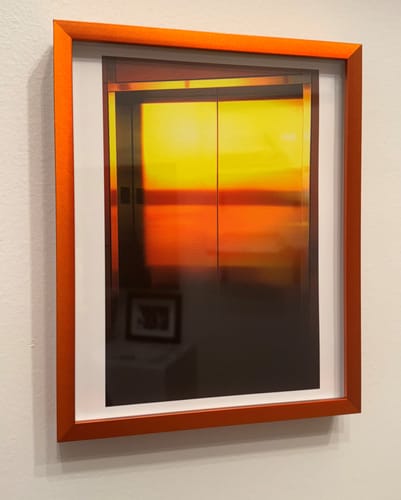 Customer photo review of Tangerine Twist Frame – Finish 235