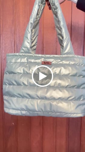 Customer video review of NYLON CANADENSE MATELADO HOLOGRAFICO PISTACHE