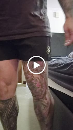 Customer video review of Quads of the Gods | Black/Gold Leg Day Shorts | Stay Shredded