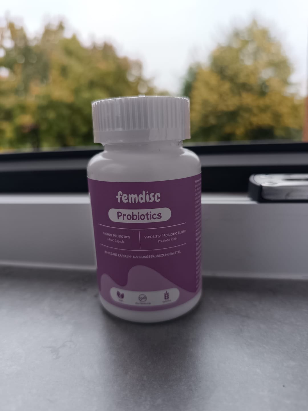Customer photo review of femdisc vaginal Probiotics