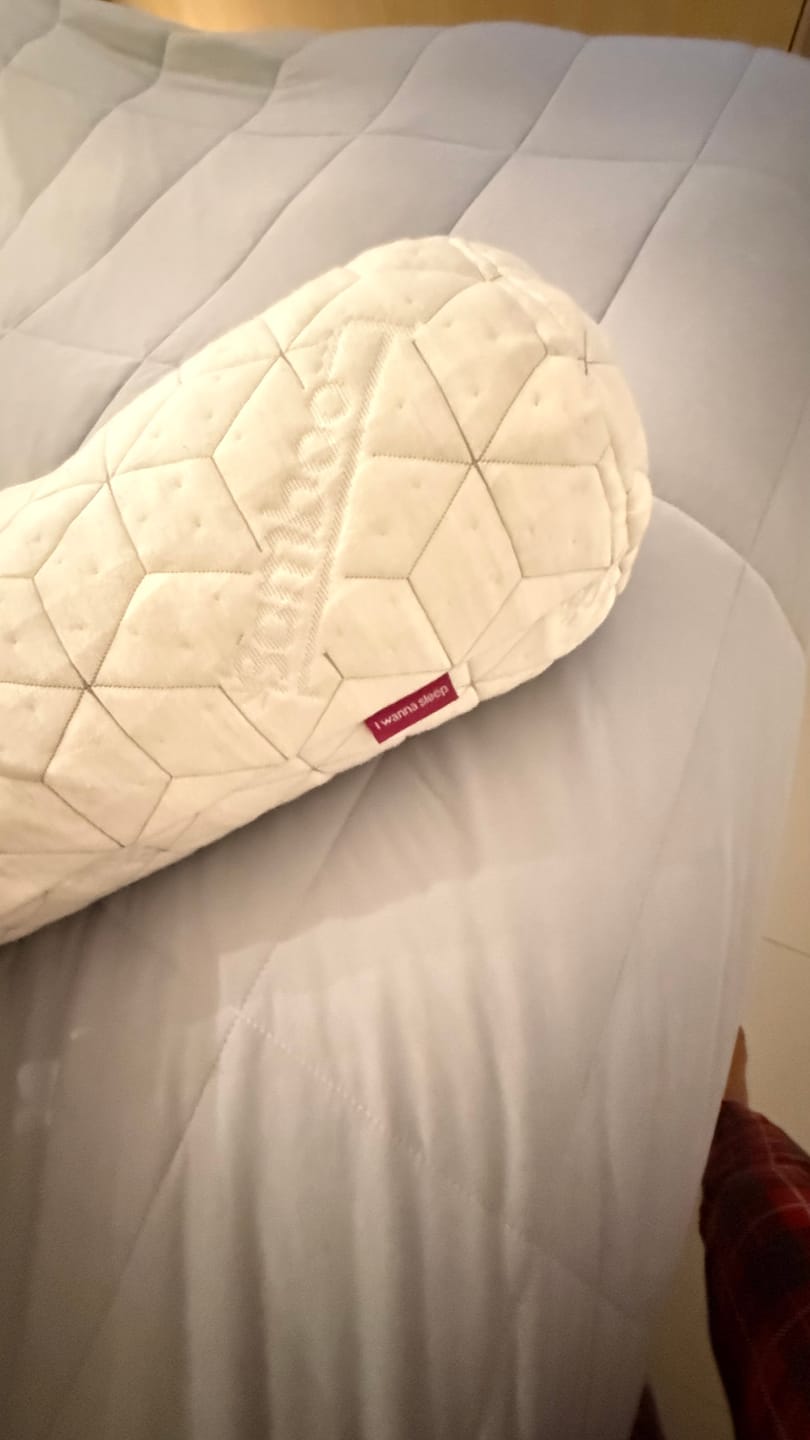 Customer photo review of Travesseiro de Corpo IWS Snow® Body - Edição Limitada