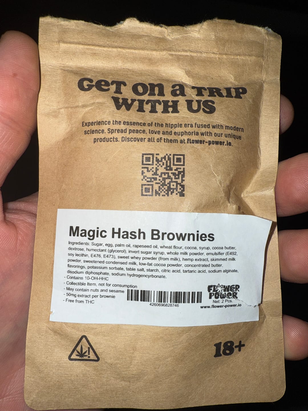 Customer photo review of 🔮 Magic Hasch Brownies - POWER LVL: 5/5