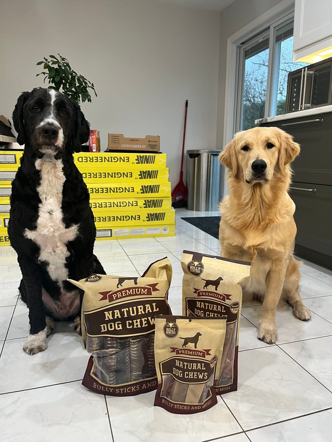 Customer photo review of 6 Inch Braided Jerky Stick