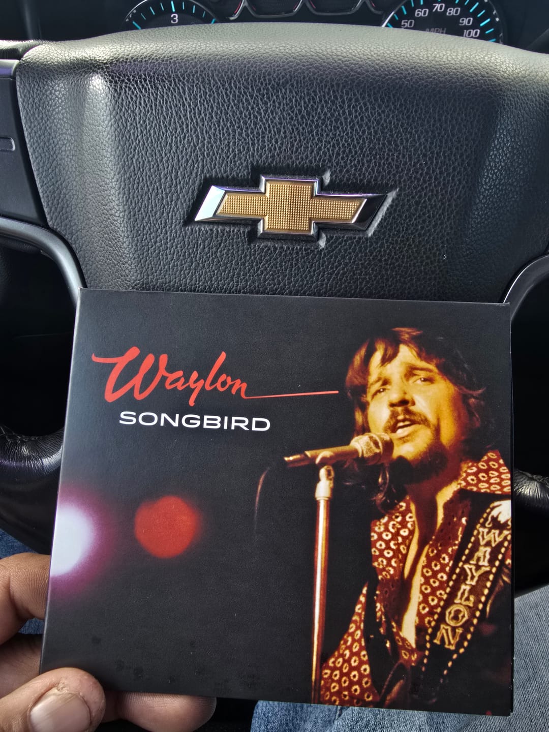 Customer photo review of Waylon Jennings "Songbird" CD Pre-Order
