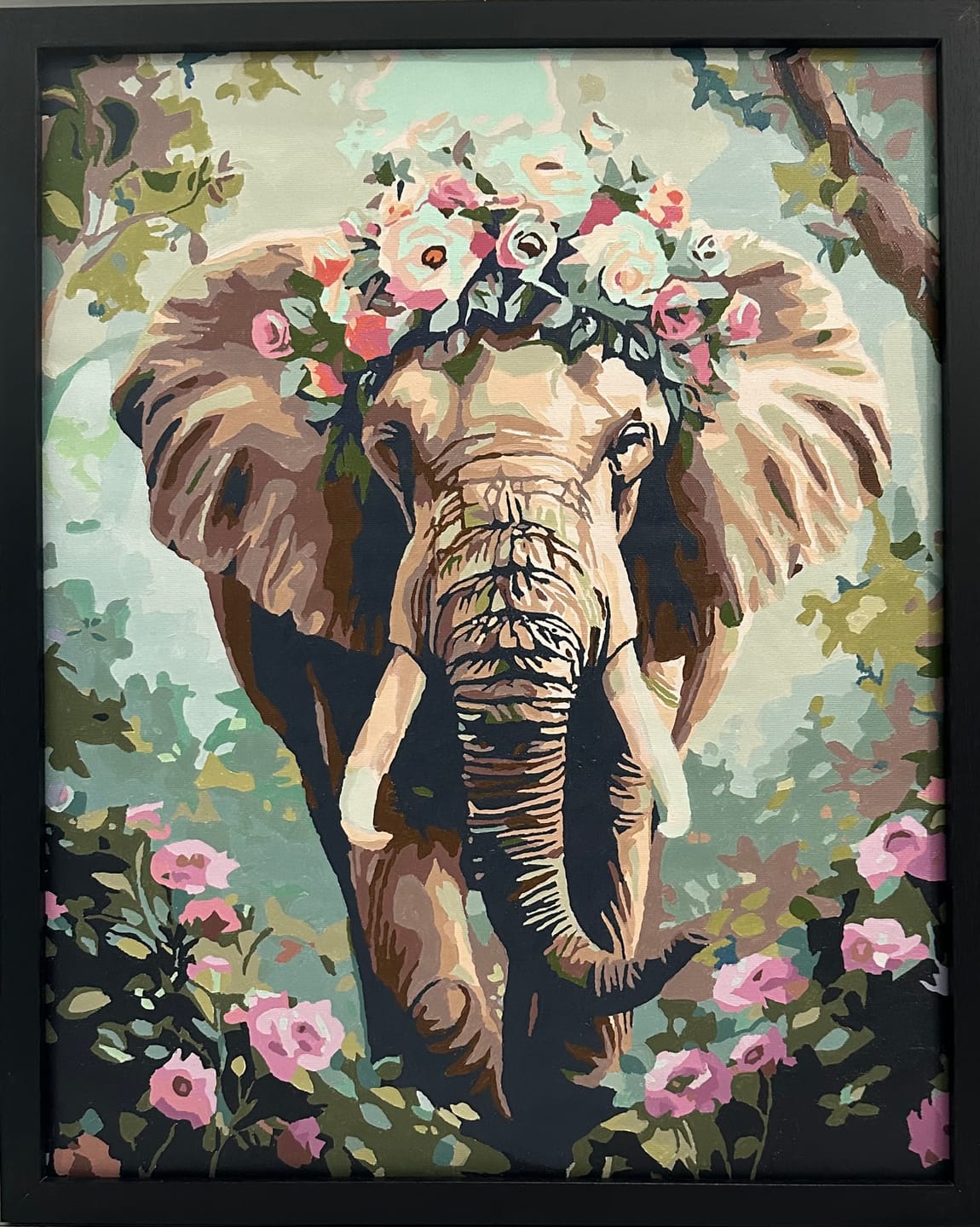 Customer photo review of Flower Crowned Elephant
