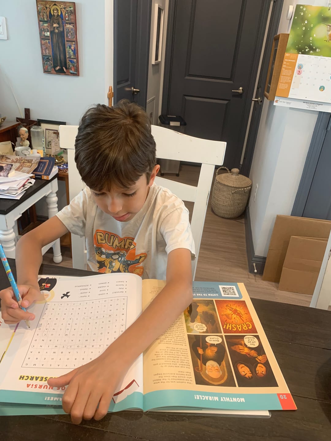 Customer photo review of Catholic Kids Club Magazine 1-Year Subscription (12 issues- 1 per month)