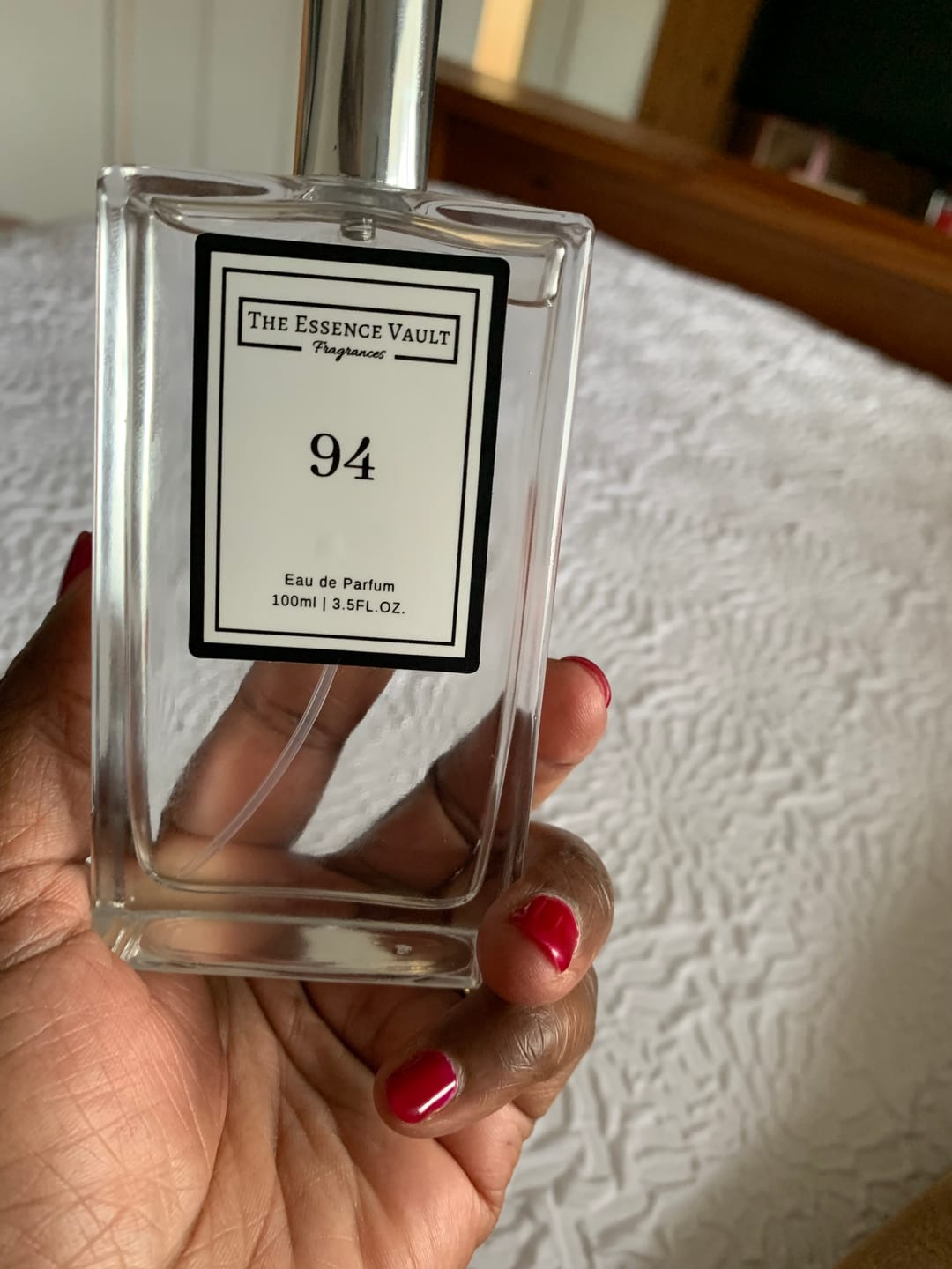 Customer photo review of Mystery 100ml Perfume