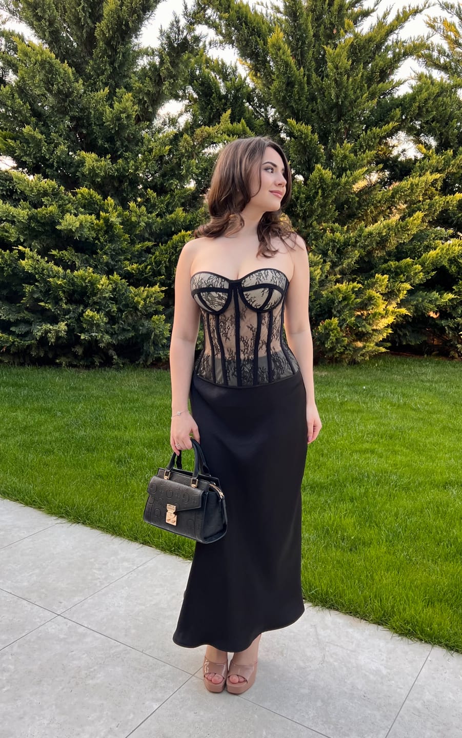 Customer photo review of Moss Luxe Corset