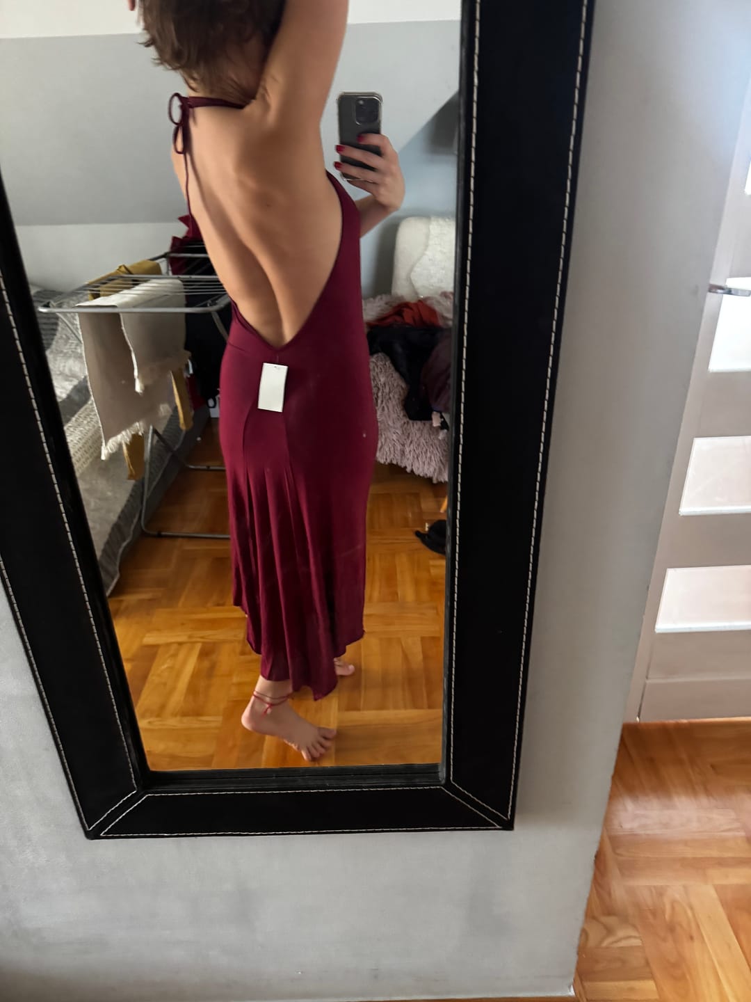 Customer photo review of Bellona Dress Red