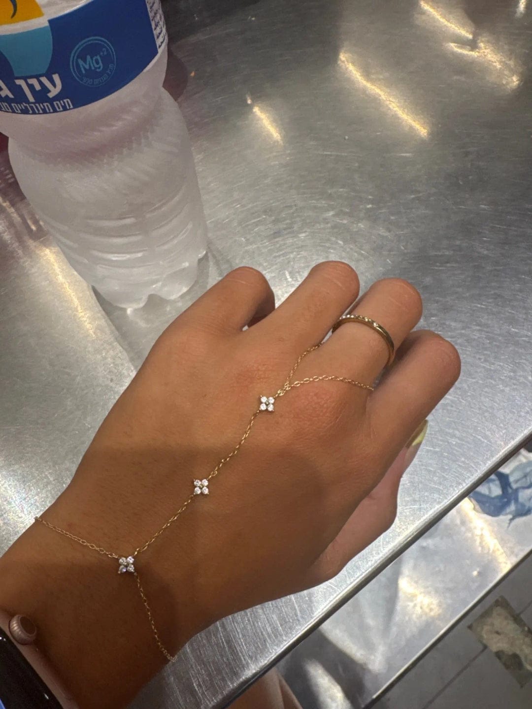Customer photo review of Chiara Gold Bracelet