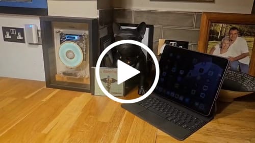Customer video review of M1 Music Frame CD Player
