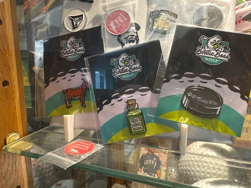 Customer photo review of Tiger G.O.A.T - Ball Marker