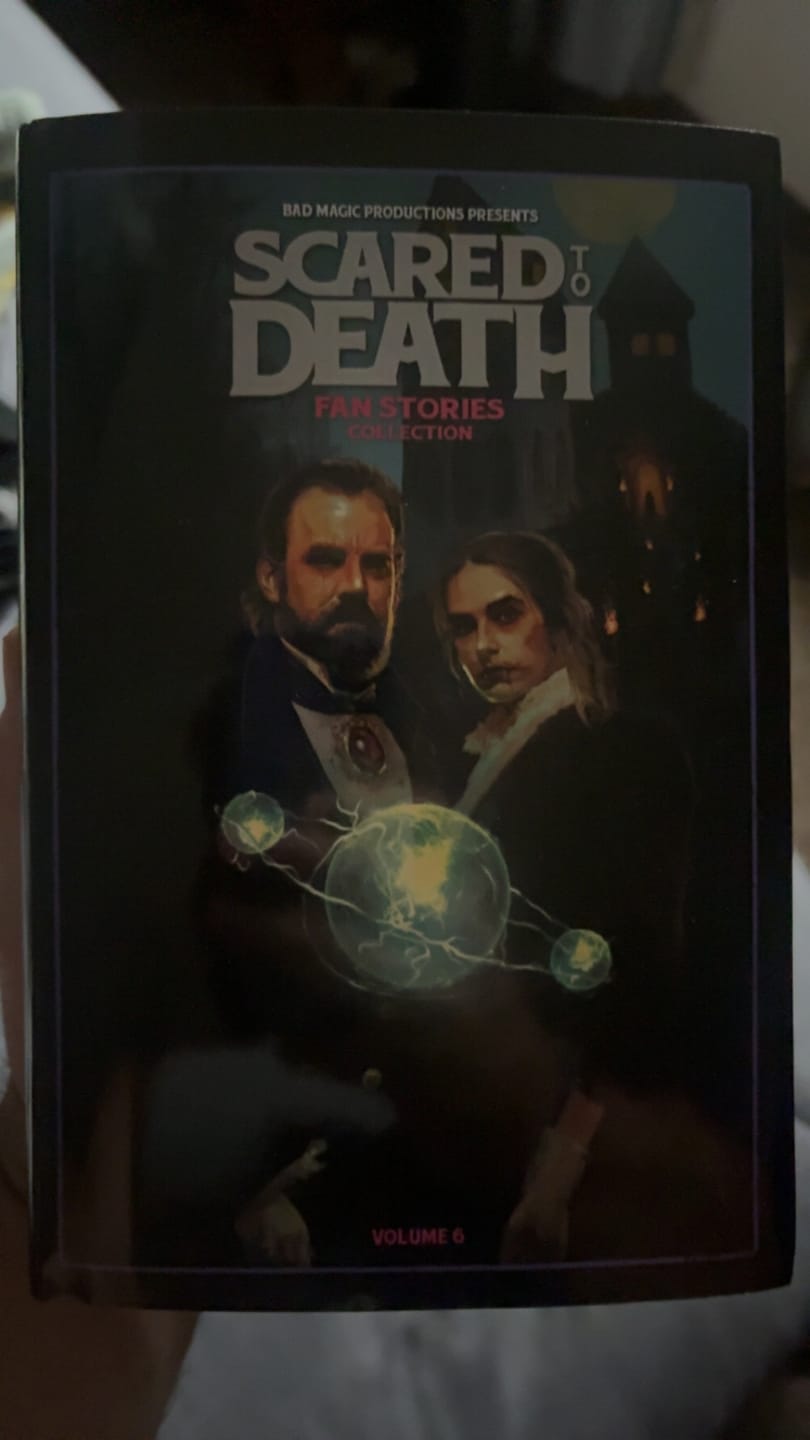 Customer photo review of Scared To Death Book Vol 6 SIGNED