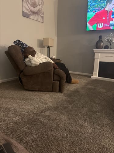 Customer photo review of Men's Scuff Slip-On