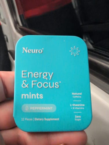 Customer photo review of Energy & Focus Mints