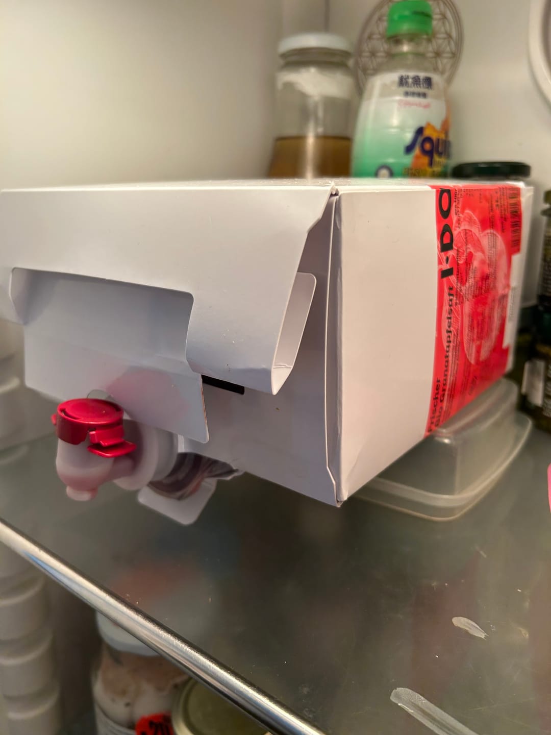 Customer photo review of Granatapfelsaft · Bag-in-Box - 3L