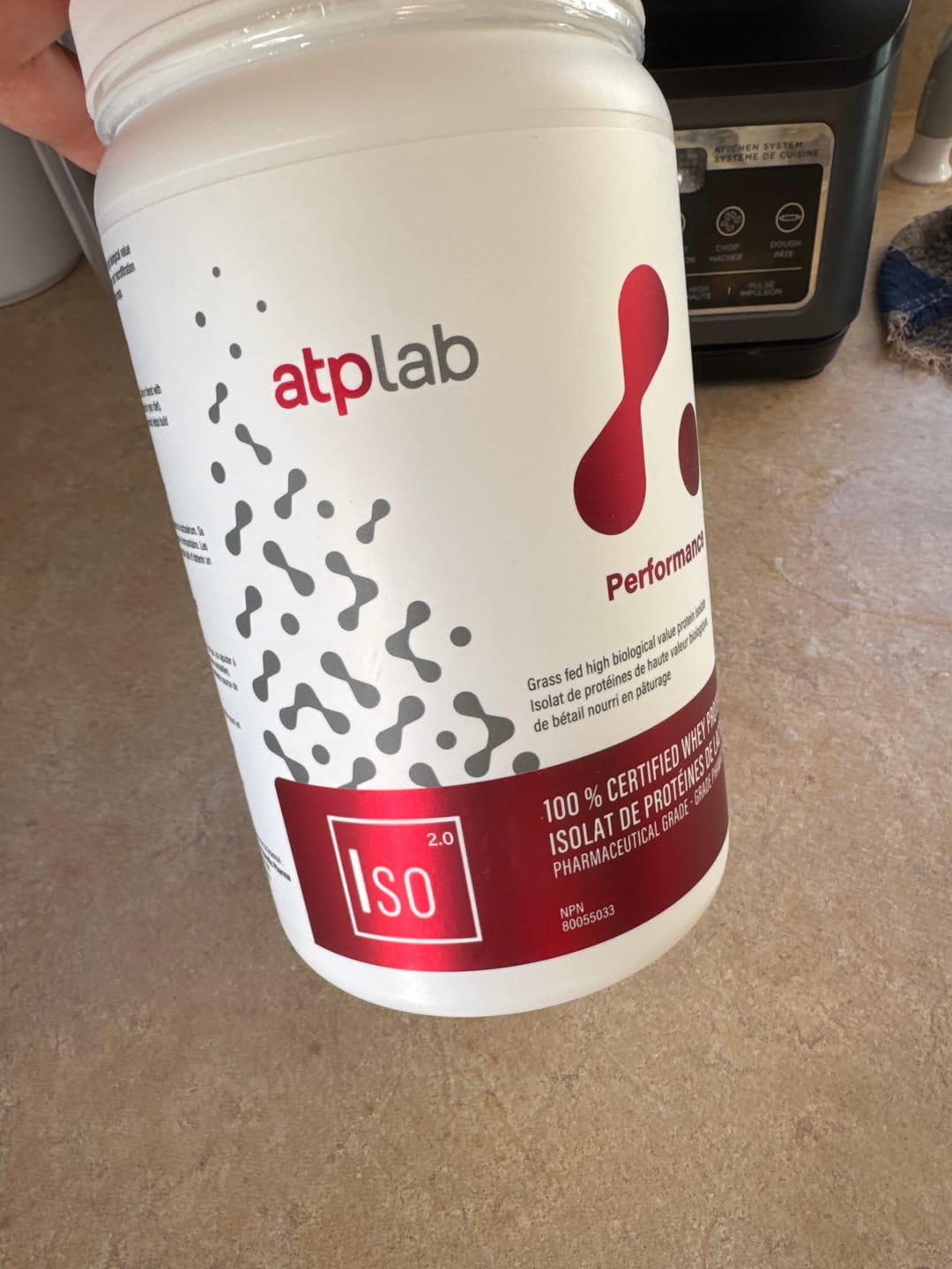 Customer photo review of ATP LAB - Protéine Isolate 900g