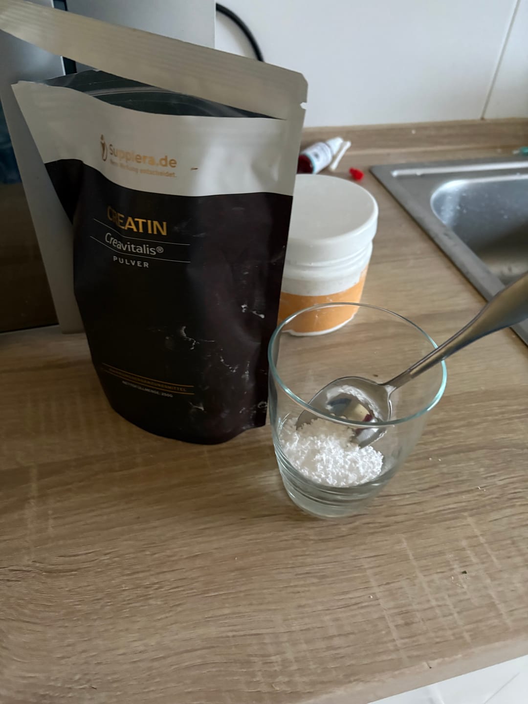 Customer photo review of Creatin Pulver