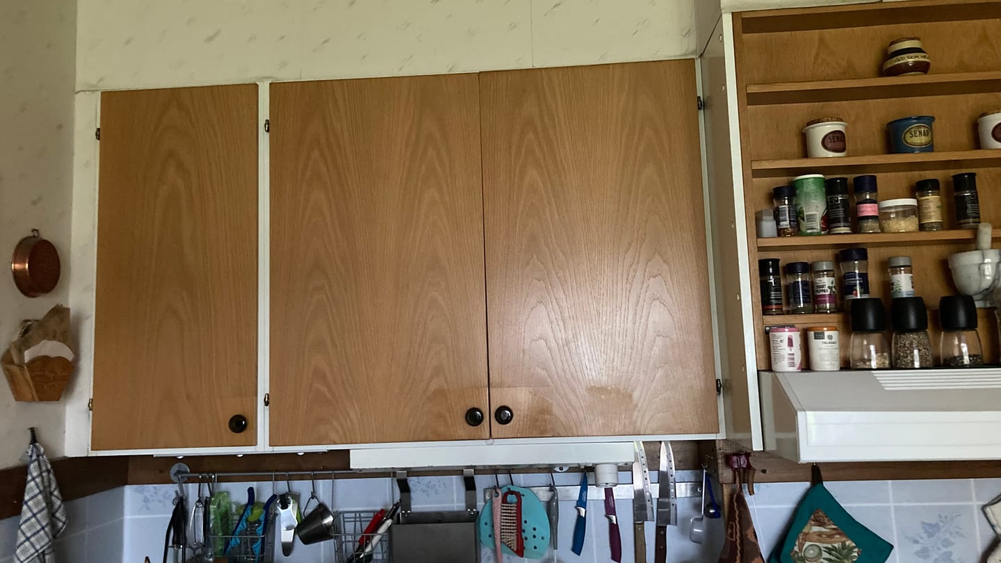 Customer photo review of Uni matt sage green kontaktplast