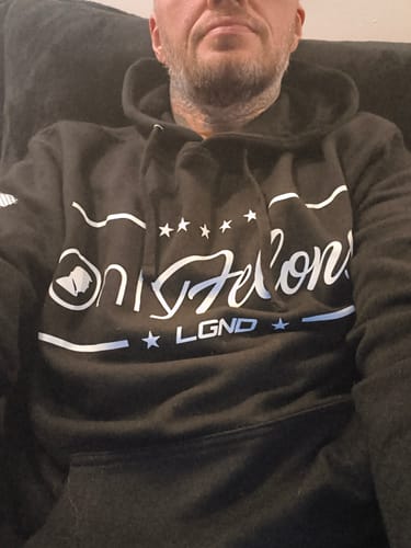 Customer photo review of OnlyFelons Hoodie