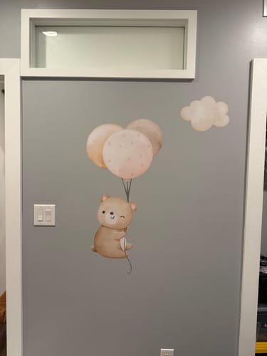 Customer photo review of Pastel Animals on Balloons
