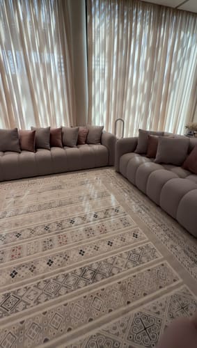 Customer photo review of سجادة بوهيمي - رفيف