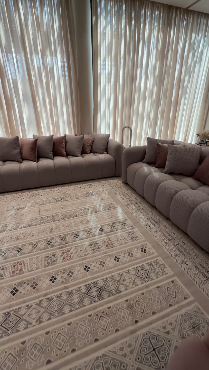 Customer photo review of سجادة بوهيمي - رفيف