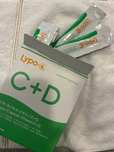 Customer photo review of Lypo-C リポ カプセル ビタミンC+D