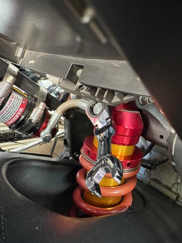 Customer photo review of 120 Tooth Stubby Ratcheting Wrench Set