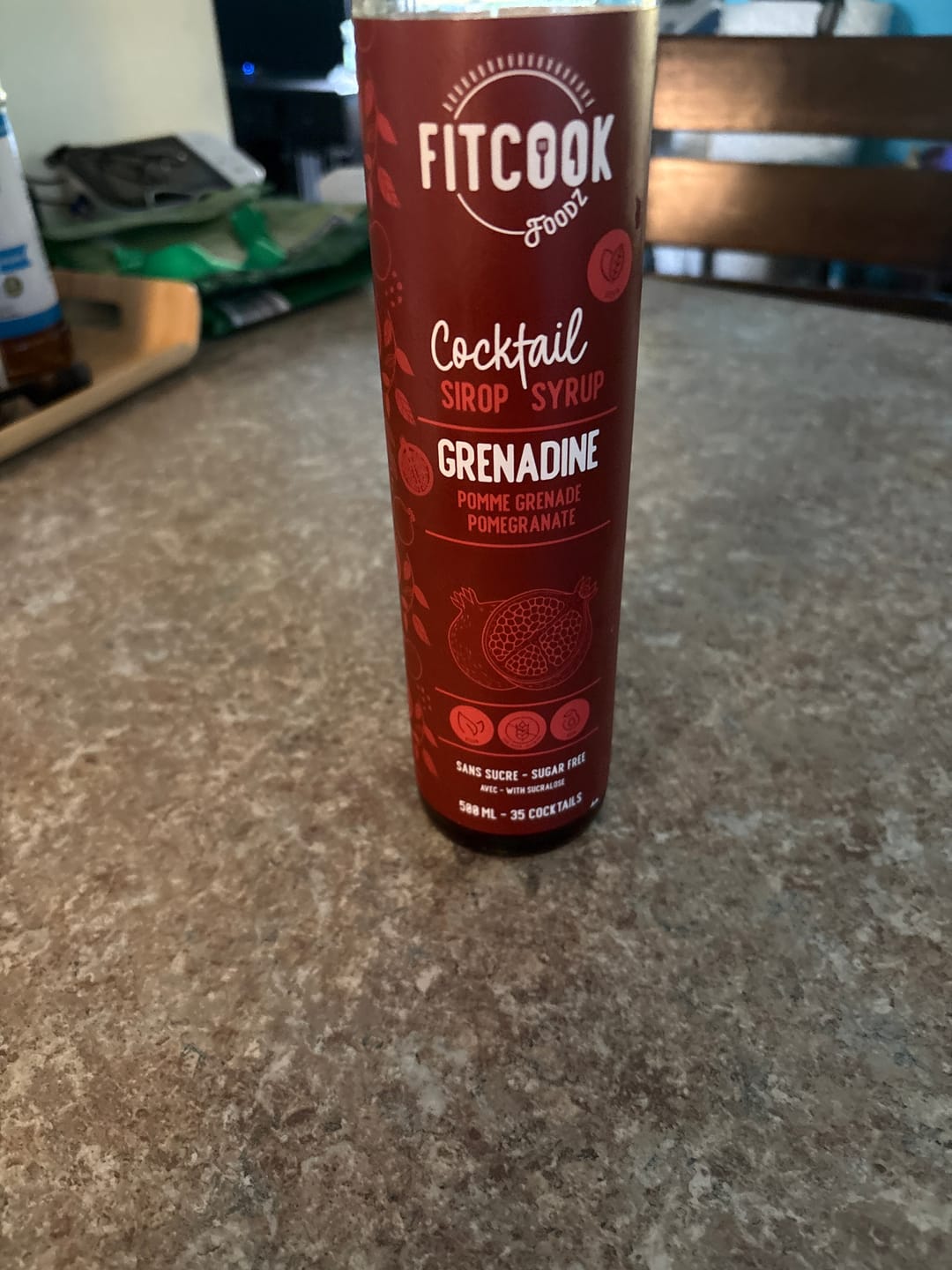 Customer photo review of Fitcook Foodz - Sirop Cocktail 500ml
