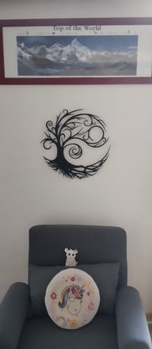 Customer photo review of Déco Murale Métal - Arbre de vie (T2)