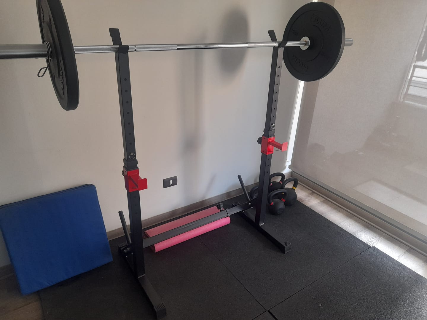 Customer photo review of Squat Rack IRONSIDE