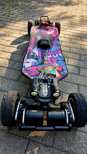Customer photo review of Exway Atlas Pro Gear V2 Electric Skateboard