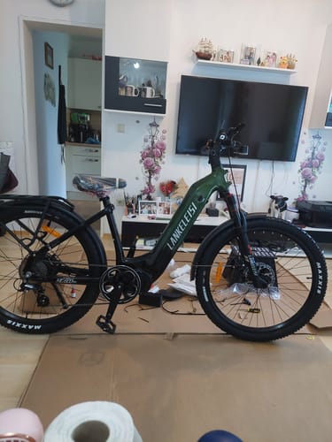 Customer photo review of Lankeleisi MG600 Lite 250W 27.5" Electric Trekking Bike 720Wh SUV E-bike with Torque Sensor 36V 20Ah Battery [Pre-order]