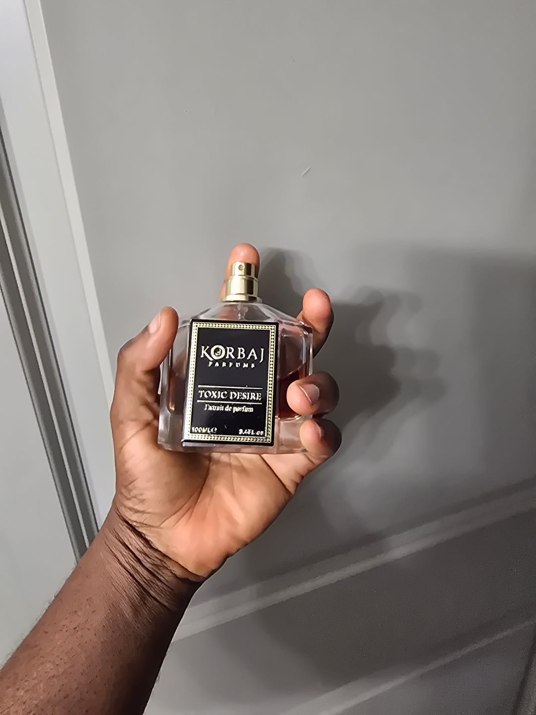 Customer photo review of TOXIC DESIRE 100ml + Free Sample Perfume Set