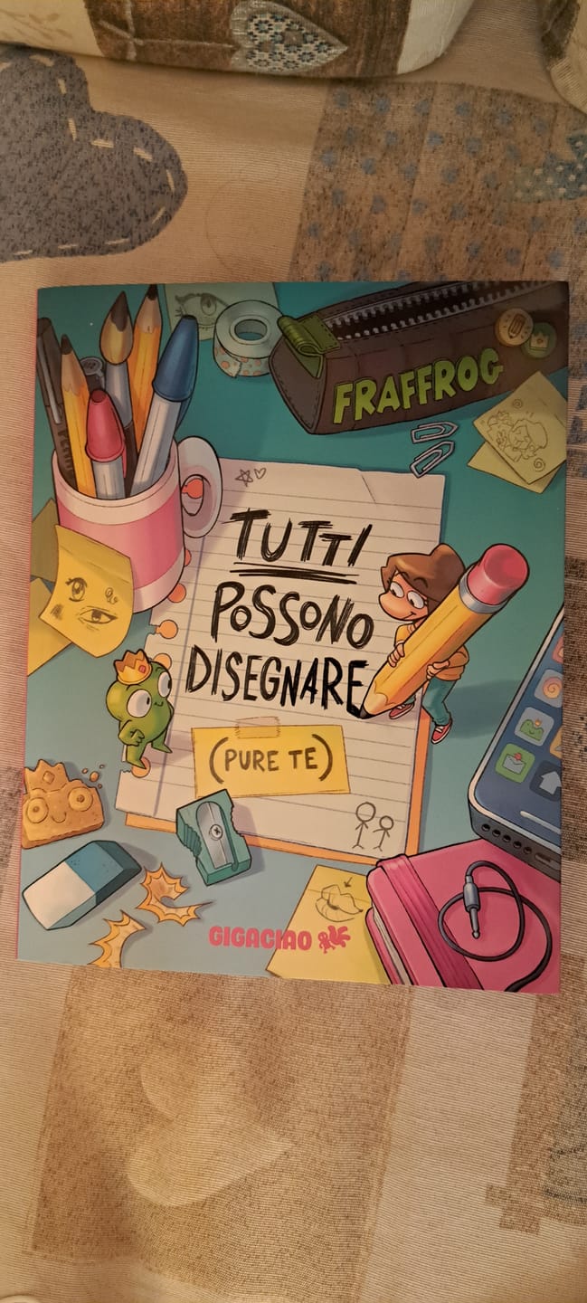 Customer photo review of PREORDINE Fraffrog - Tutti possono disegnare (pure te)