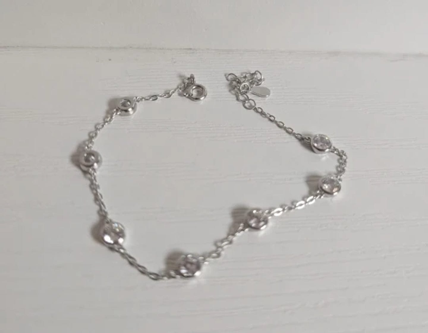 Customer photo review of Alina Sterling Silver Bracelet