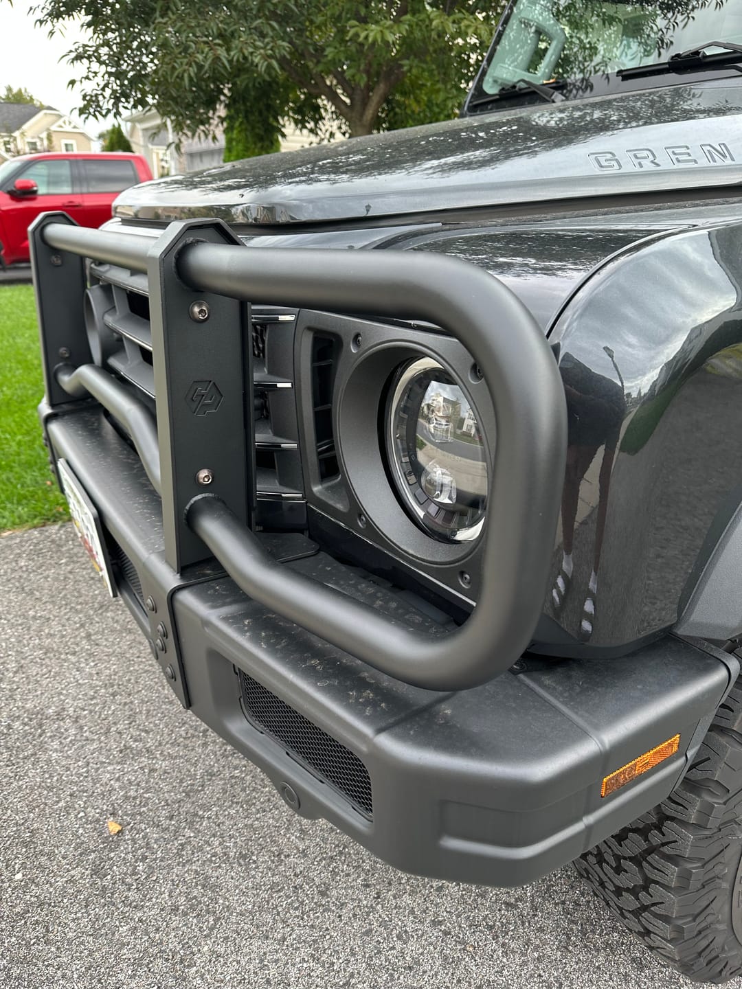 Customer photo review of Ineos Grenadier Bull Bar
