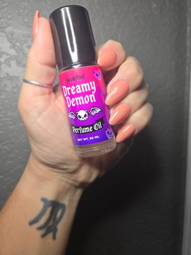 Customer photo review of Dreamy Demon Perfume Oil