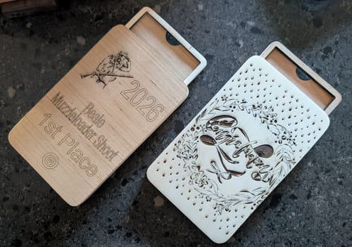 Customer photo review of Slider money envelope 6 bundle laser cut svg file